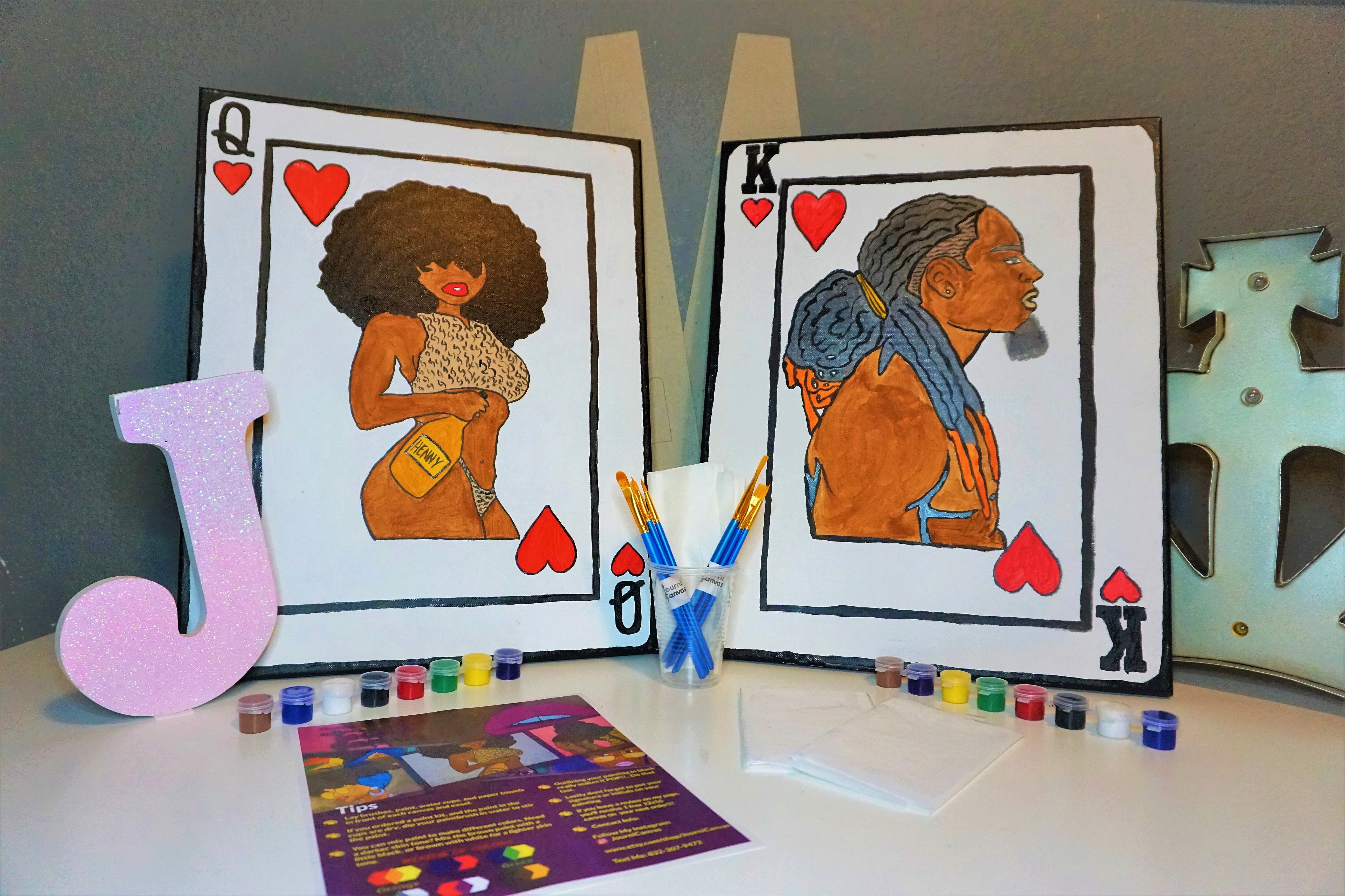 Couples Painting Kits, A Collaborative & Fun Date